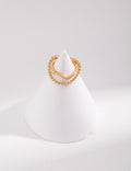 Irregular Rings with Beaded Chain Ring