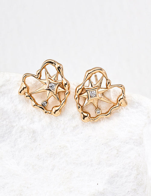 Celestial Guard Zircon Earrings