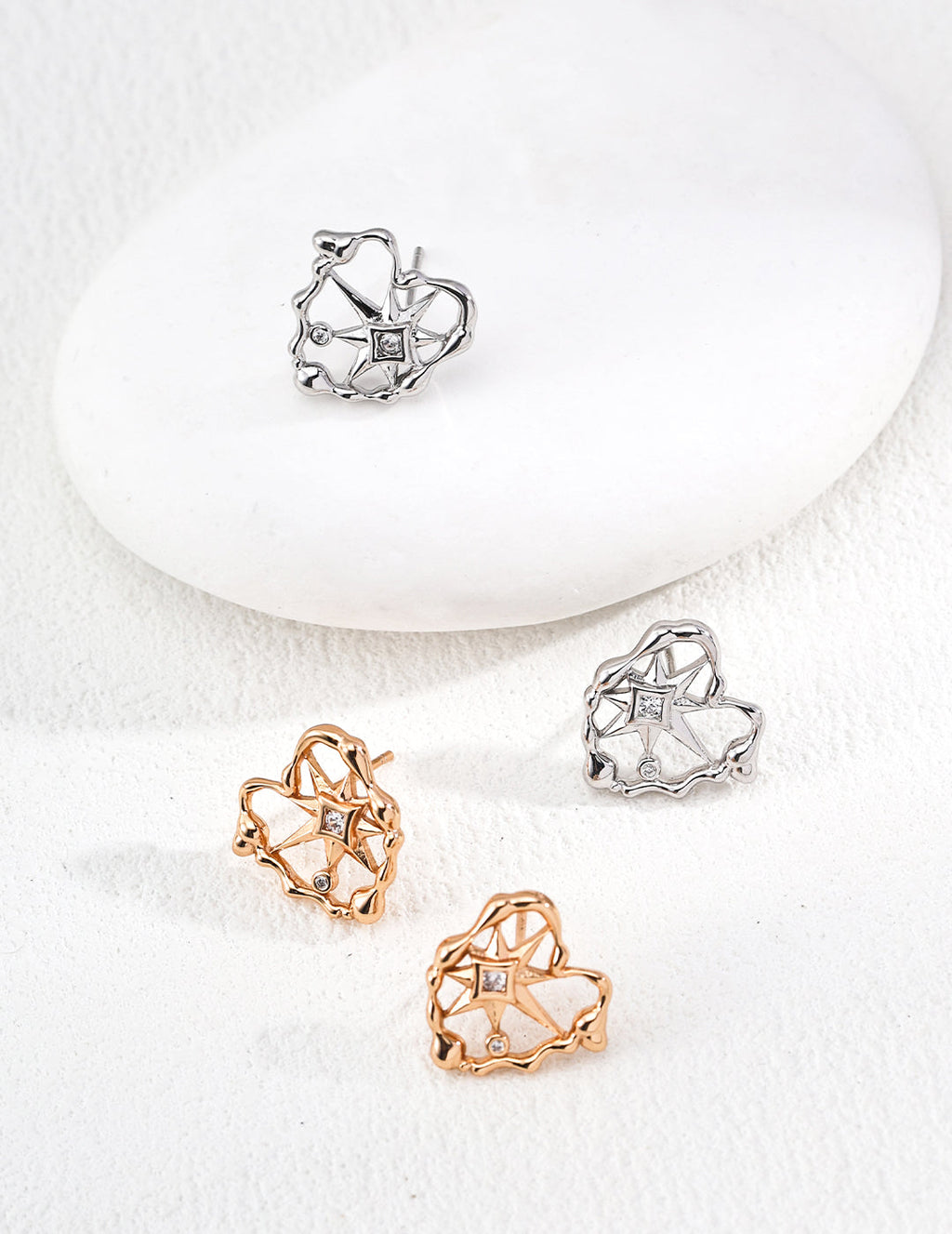 Celestial Guard Zircon Earrings